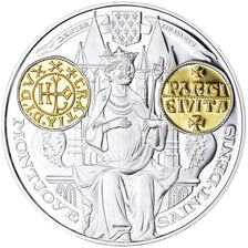 France, Médaille, Histoire Monétaire, Denier de Paris, FDC, Argent