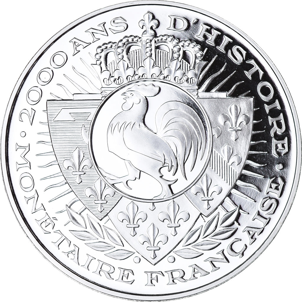 France, Médaille, Histoire Monétaire, Henri II, Piéfort, FDC, Argent