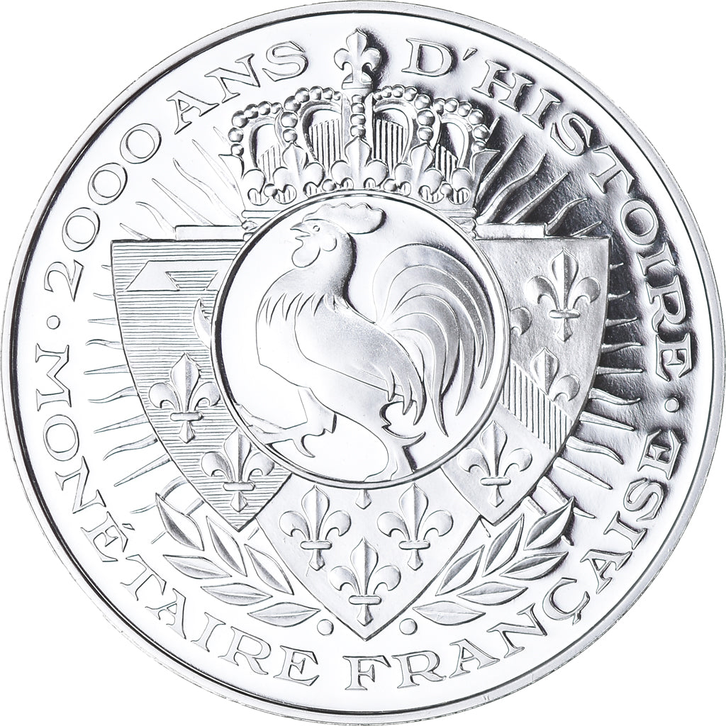 France, Medal, Histoire Monétaire, Solidus d'Or, Louis Le Pieux, MS(65-70)