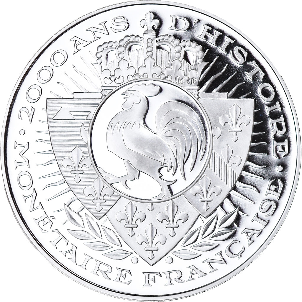 Frankreich, Medaille, Histoire Monétaire, 10 Francs Turin, Art Déco, STGL