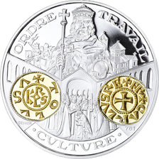 Francja, medal, 2000 Ans d'Histoire Monétaire, Denier de Charlemagne