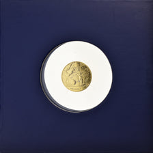France, 100 Euro, Football, Euro, 2016, Paris, FDC, Or