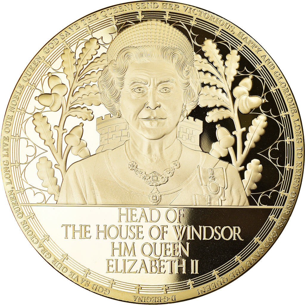 Royaume-Uni, Médaille, Queen Elisabeth II, House of Windsor, Politics, 2016