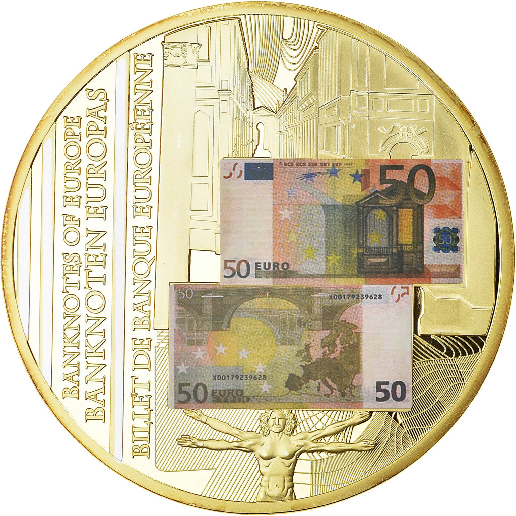 França, medalha, Europe, Billets de Banque Européenne, 50 EURO, MS(65-70)