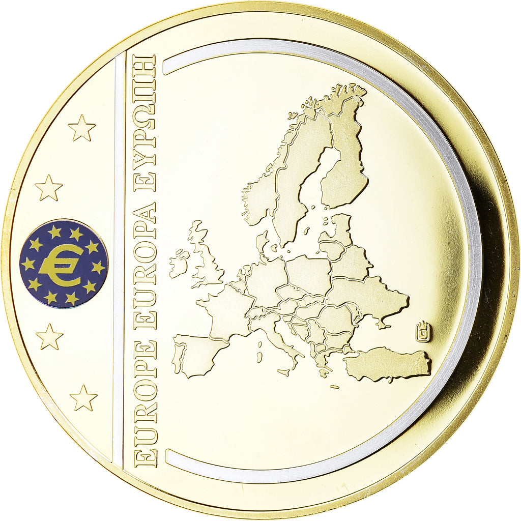 Frankreich, Medaille, Europe, Billets de Banque Européenne, 200 EURO, STGL