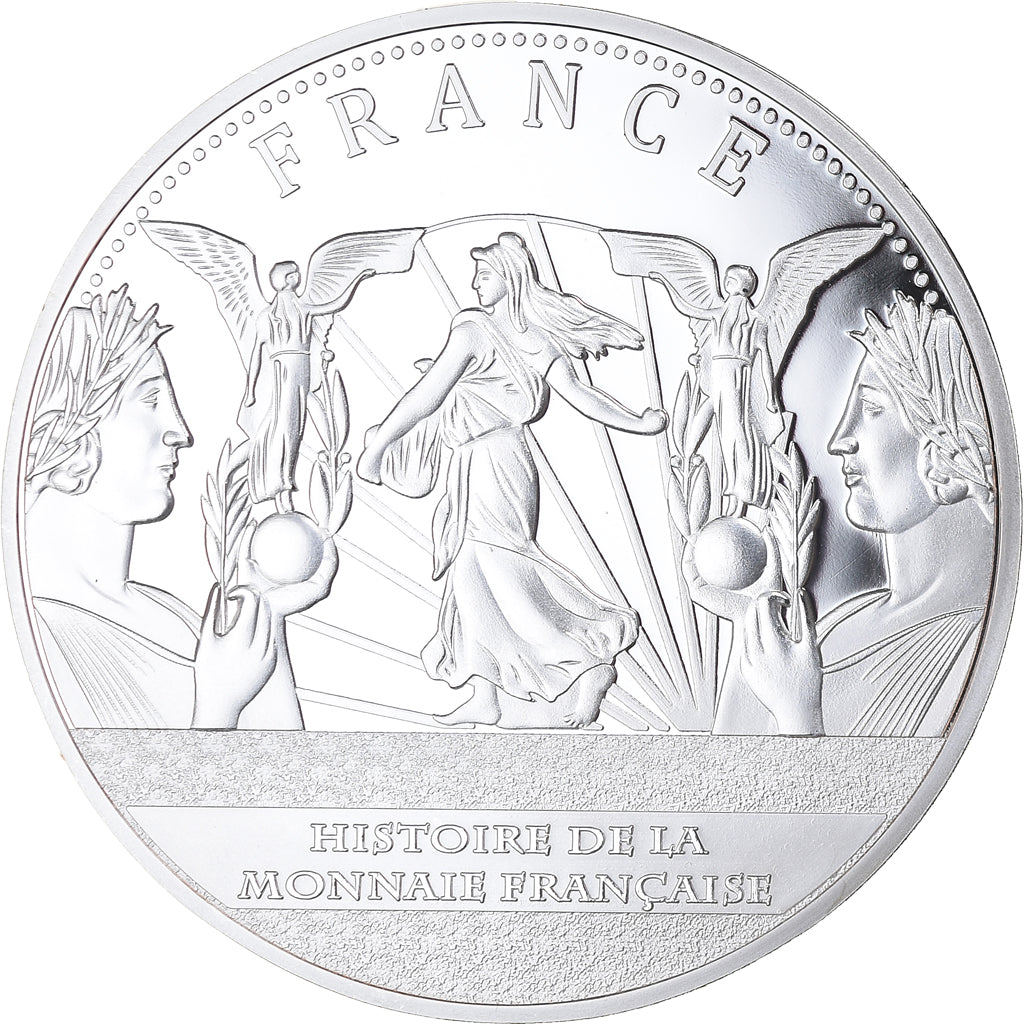 France, Medal, Histoire de la monnaie Française, Louis d'or de Louis XIV