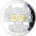 Monaco, Medal, Adoption de l'Euro, Politics, 2002, MS(65-70), Silver Plated