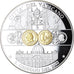 Vatican, Medal, Adoption de l'Euro, 2002, MS(65-70), Silver Plated Copper