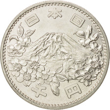 Japón, Hirohito, 1000 Yen, 1964, EBC, Plata, KM:80