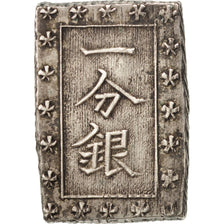 Japan, Bu, Ichibu, 1859-1868, EF(40-45), Silver, KM:16a