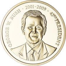 Stati Uniti d'America, medaglia, Les Présidents des Etats-Unis, G.W.Bush