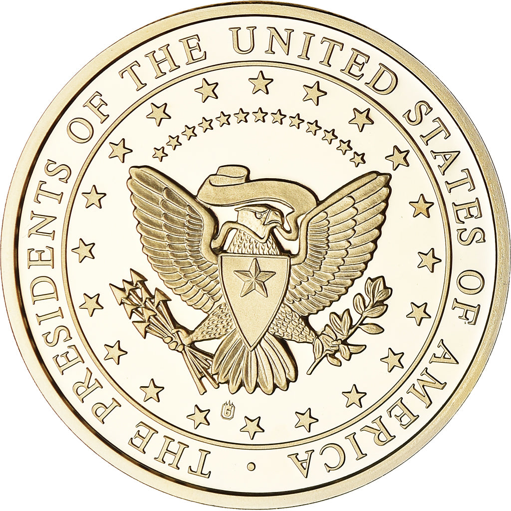 Estados Unidos de América, medalla, Les Présidents des Etats-Unis, Clinton