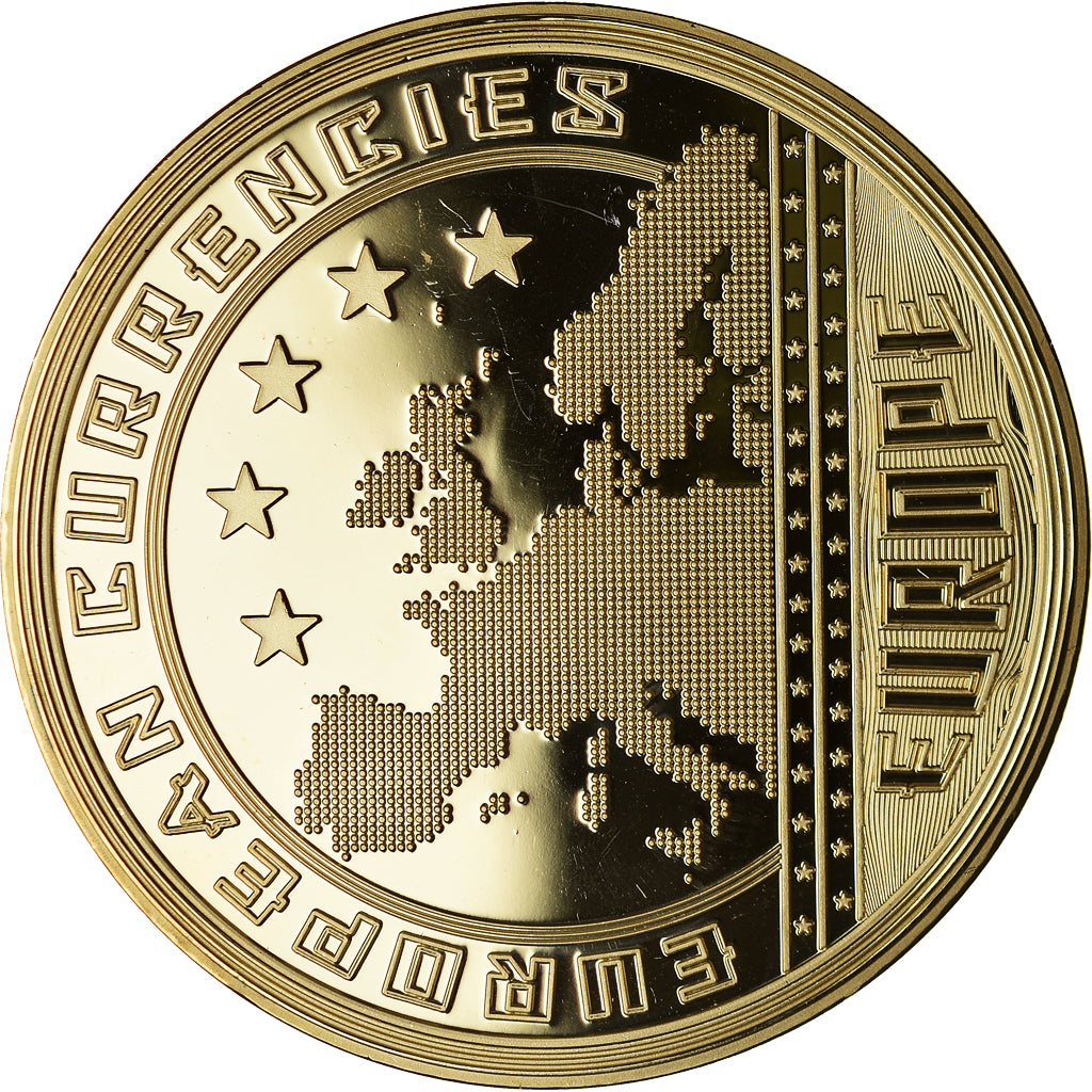 Belgium, Medal, European Currencies, Royaume de Belgique, 2019, MS(65-70)
