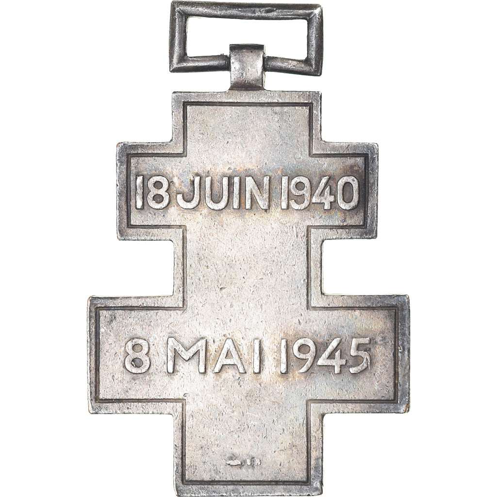Frankreich, France Libre, Services Volontaires, Medaille, 1940-1945, Excellent