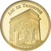 France, Medal, Paris - L'Arc de Triomphe, Patrimoine, Proof, MS(65-70)