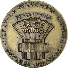 France, Médaille, Réhabilitation de la Friche USINOR, Louvroil, Nord