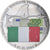 Itália, medalha, Monnaie Européenne, Billet de 100 Euro, Politics, 2002