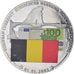 Belgique, Médaille, Monnaie Européenne, Billet de 100 Euro, Politics, 2002