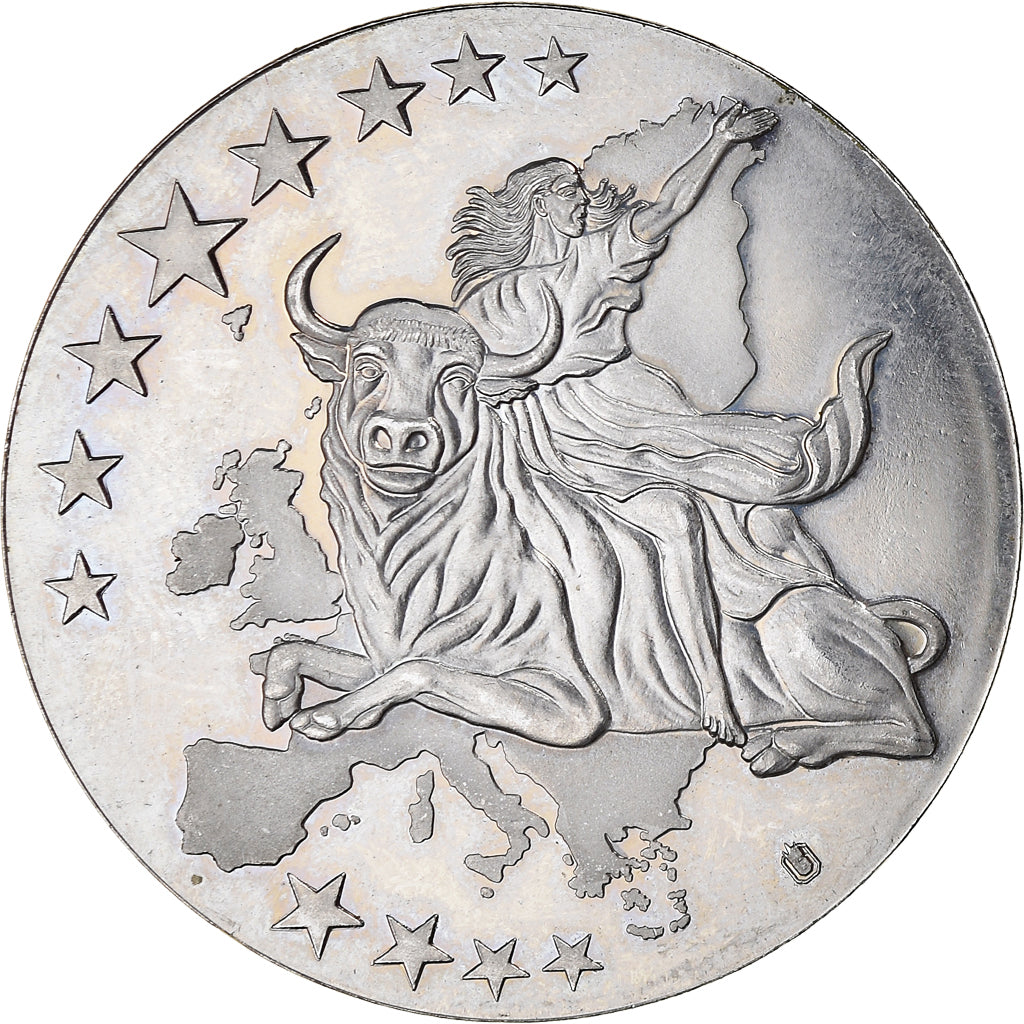 Cyprus, Medal, Monnaie Européenne, Billet de 100 Euro, Politics, 2002