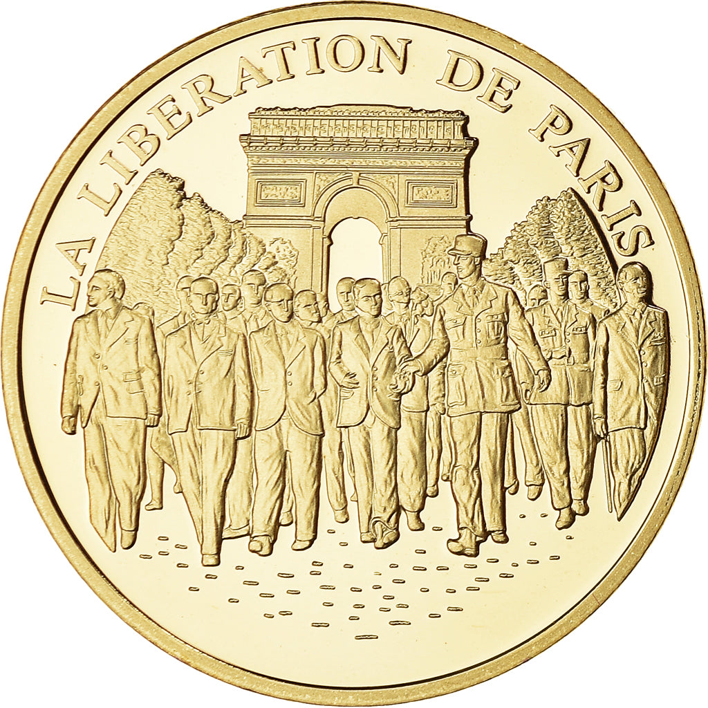 France, Medal, Libération de Paris, 25 août 1944, History, MS(65-70), Copper
