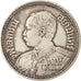 Thailand, Rama V, Baht, Essai, 1908, AU(55-58), Silver, KM:E1