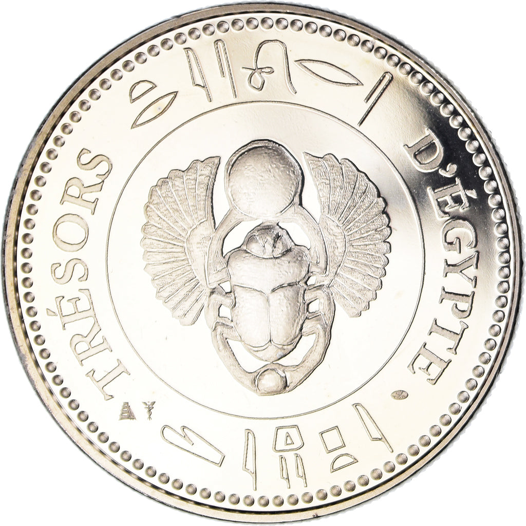 Égypte, Médaille, Trésors d'Egypte, Cléopâtre, History, SPL+, Cupro-nickel