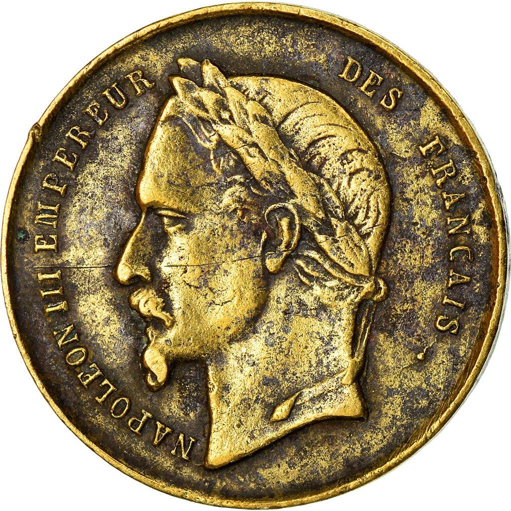 France, Medal, Napoléon Ier, Napoléon III, Empereurs, History, VF(30-35)