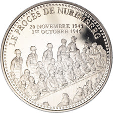 France, Medal, Seconde Guerre Mondiale, Le Procès de Nuremberg, WAR, MS(65-70)