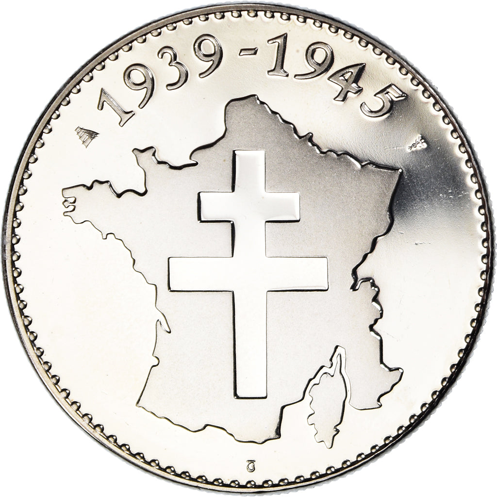 França, medalha, Seconde Guerre Mondiale, Les Accords de Yalta, WAR, MS(65-70)