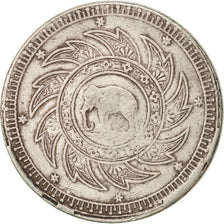 Thailand, Rama IV, Baht, 1860, EF(40-45), Silver, KM:11