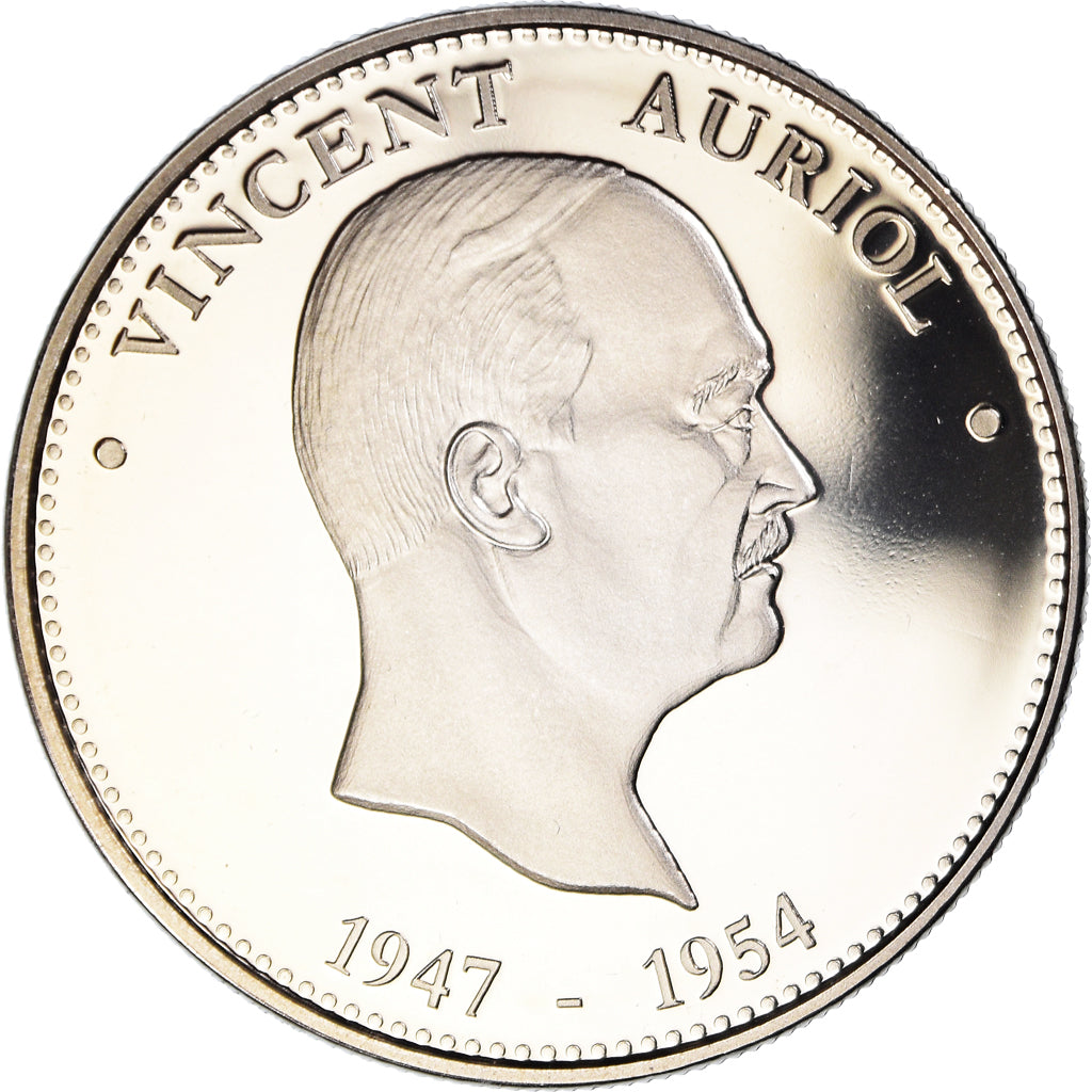 France, Medal, Vincent Auriol, Président de la République, Politics