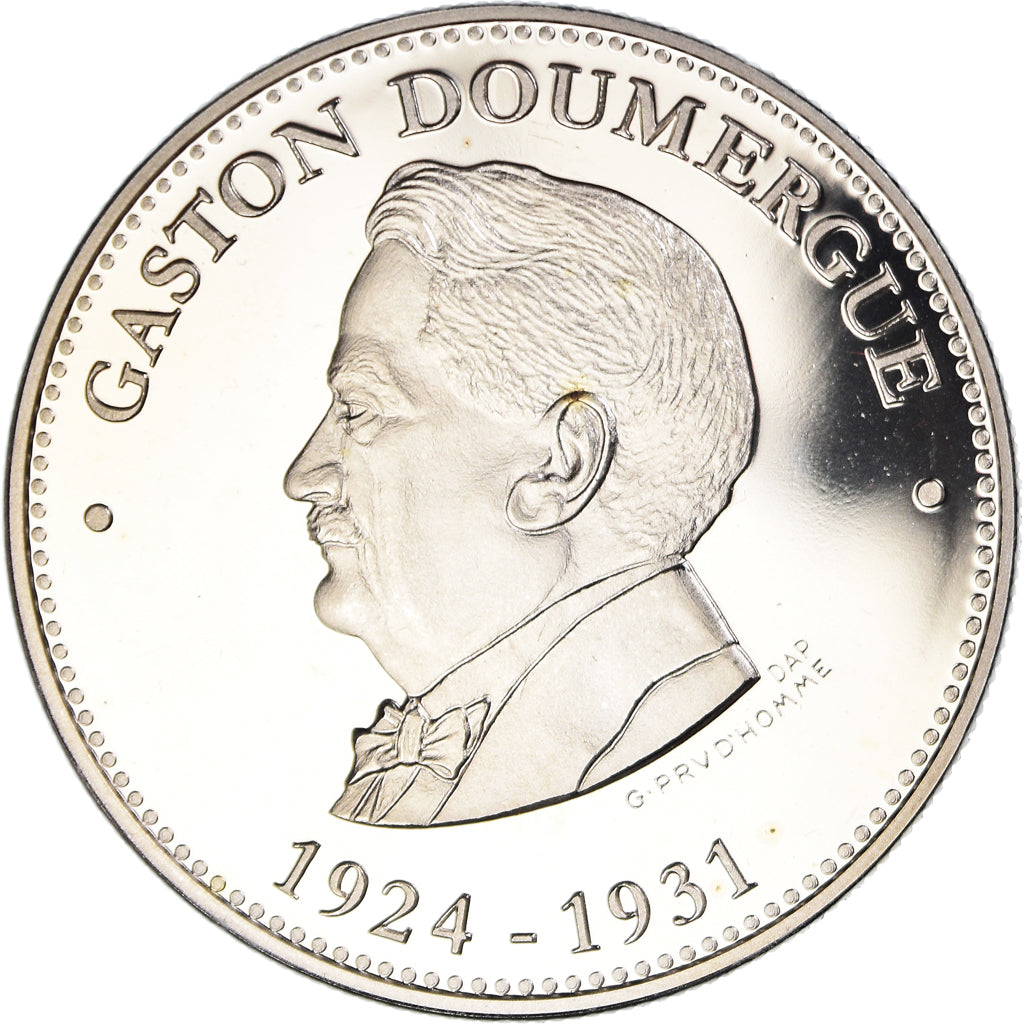 France, Médaille, Les Présidents de la République, Gaston Doumergue