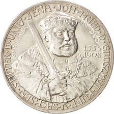 German States, SAXE-WEIMAR-EISENACH, Wilhelm Ernst, 5 Mark, 1908, Berlin,KM 220