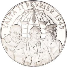 Francia, medaglia, Seconde Guerre Mondiale, Les Accords de Yalta, WAR, FDC