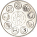 França, medalha, Ecu Europa, Politics, 1979, Rodier, MS(65-70), Cobre-níquel