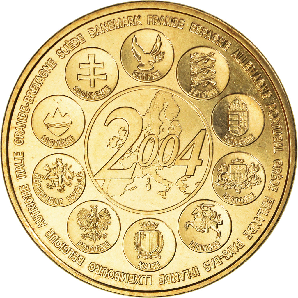 Frankreich, Medaille, L'Europe des XXV, Essai, Politics, 2004, MDP, STGL, Bronze