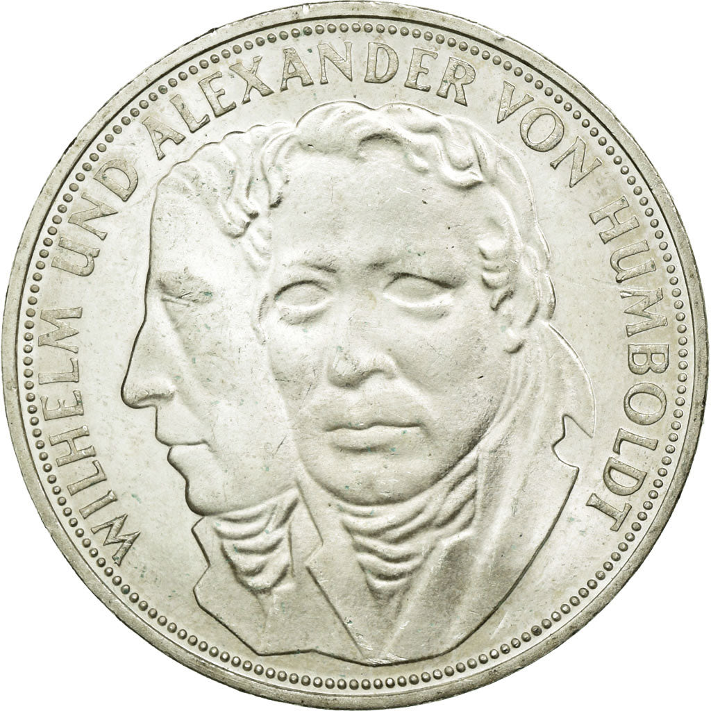 Coin, GERMANY - FEDERAL REPUBLIC, 5 Mark, 1967, Stuttgart, Germany, AU(55-58)