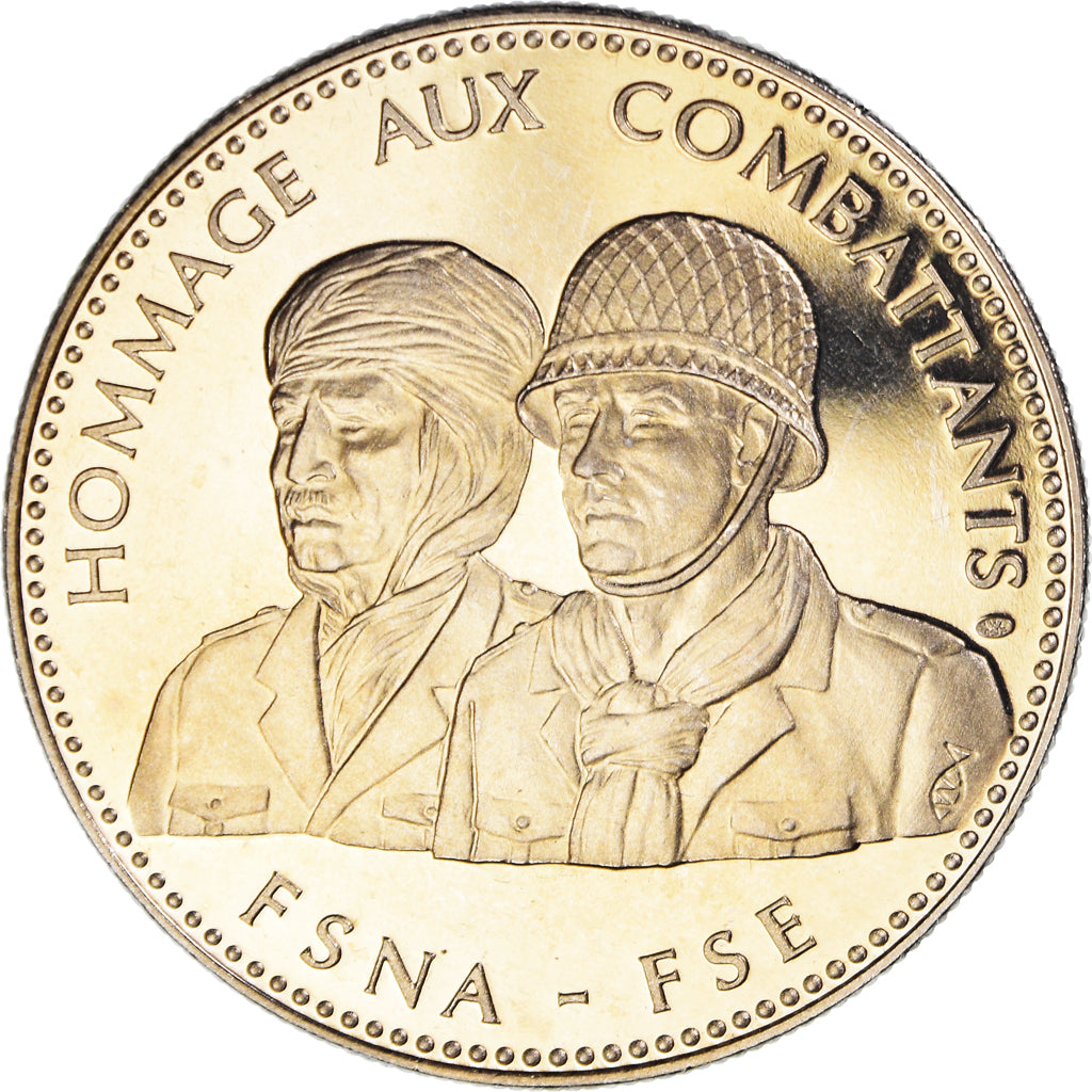 France, Medal, Guerre d'Algérie, Hommage aux Combattants, FSNA-FSE, WAR