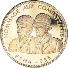 France, Medal, Guerre d'Algérie, Hommage aux Combattants, FSNA-FSE, WAR