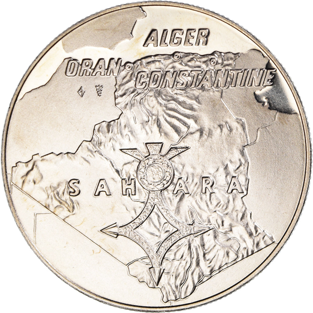 France, Medal, Bataille d'Alger, WAR, MS(65-70), Copper-nickel