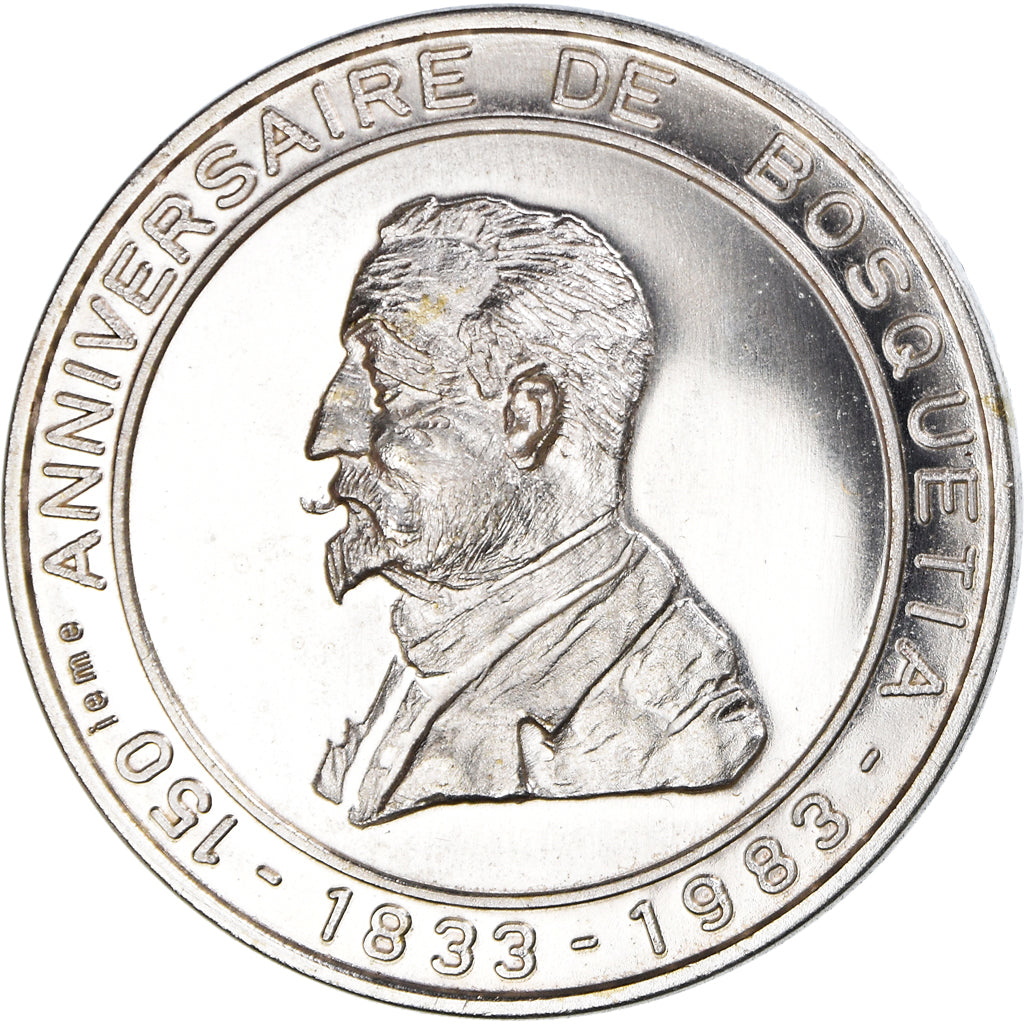 Belgium, Medal, Dufrane Joseph, 150 Ans de Bosquétia, Frameries, Arts &