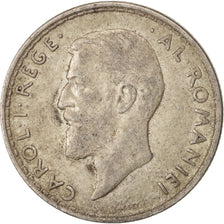 Romania, Carol I, 2 Lei, 1914, EF(40-45), Silver, KM:43