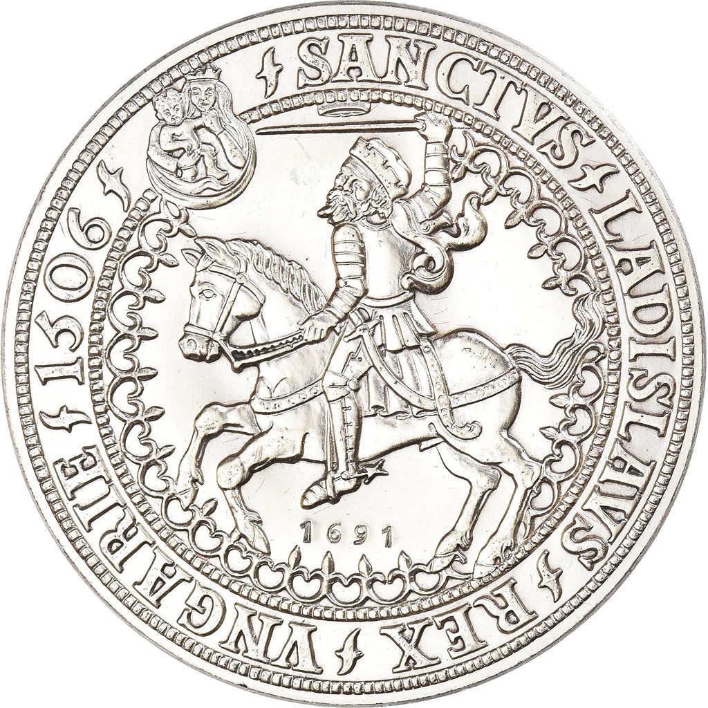 Czechoslovakia, Medal, Restrike of Thaler 1506, History, 1974, MS(64), Silver