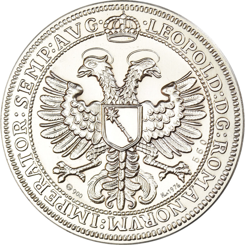 Francia, medaglia, Restrike of Thaler 1670 Colmar, History, SPL+, Argento