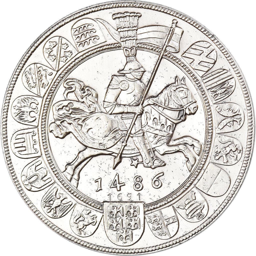 Austria, Medal, Guldiner Refrappe Thaler de Sigismond du Tyrol 1953 Hall