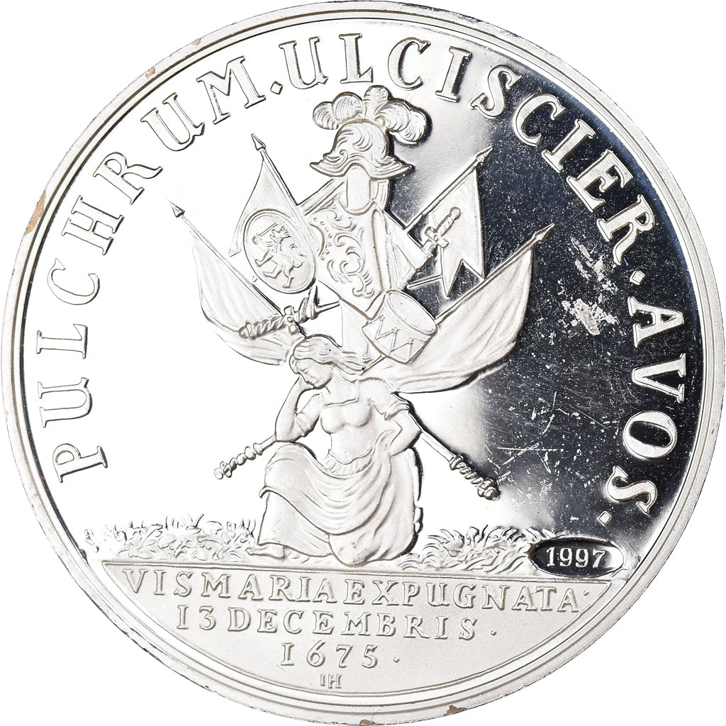 Germania, medaglia, Prise de Wismar, History, 1997, SPL, Argento