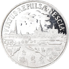 Germany, Medal, Prise de Wismar, History, 1997, MS(63), Silver