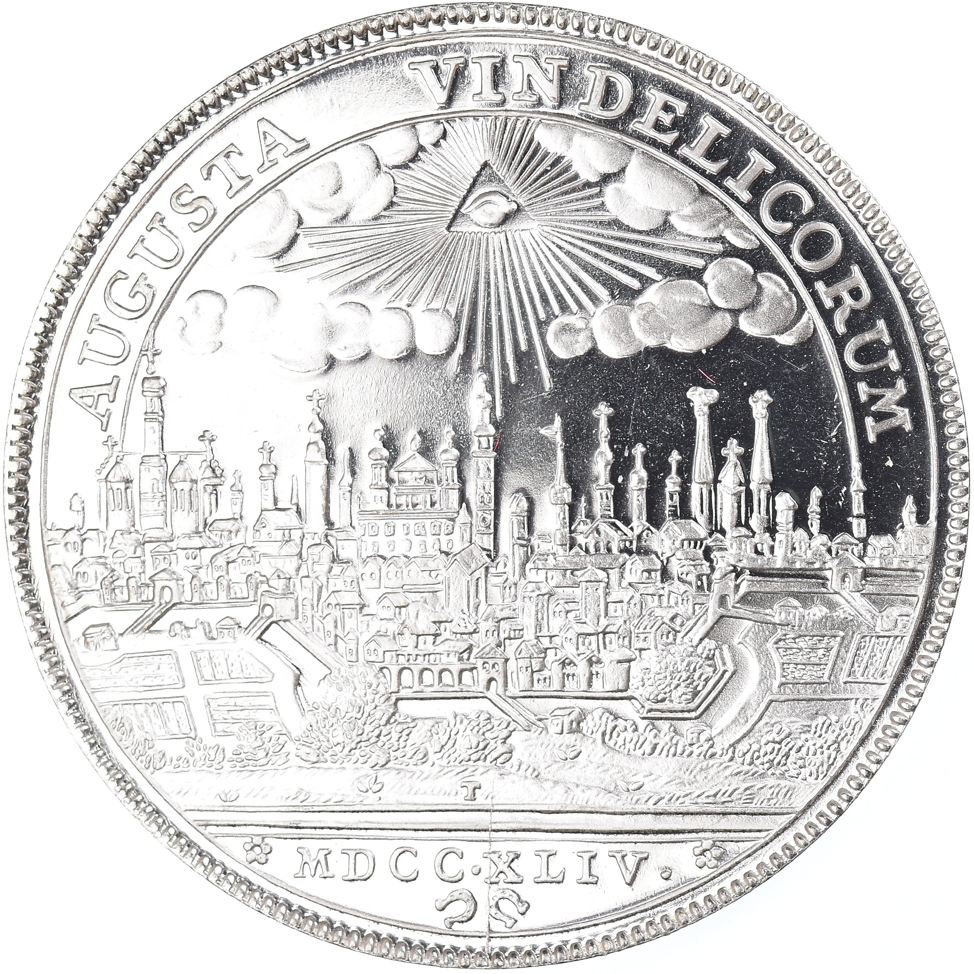 Germany, Medal, DUCHÉ DE BAVIÈRE-CHARLES-ALBERT, Réplique du Thaler