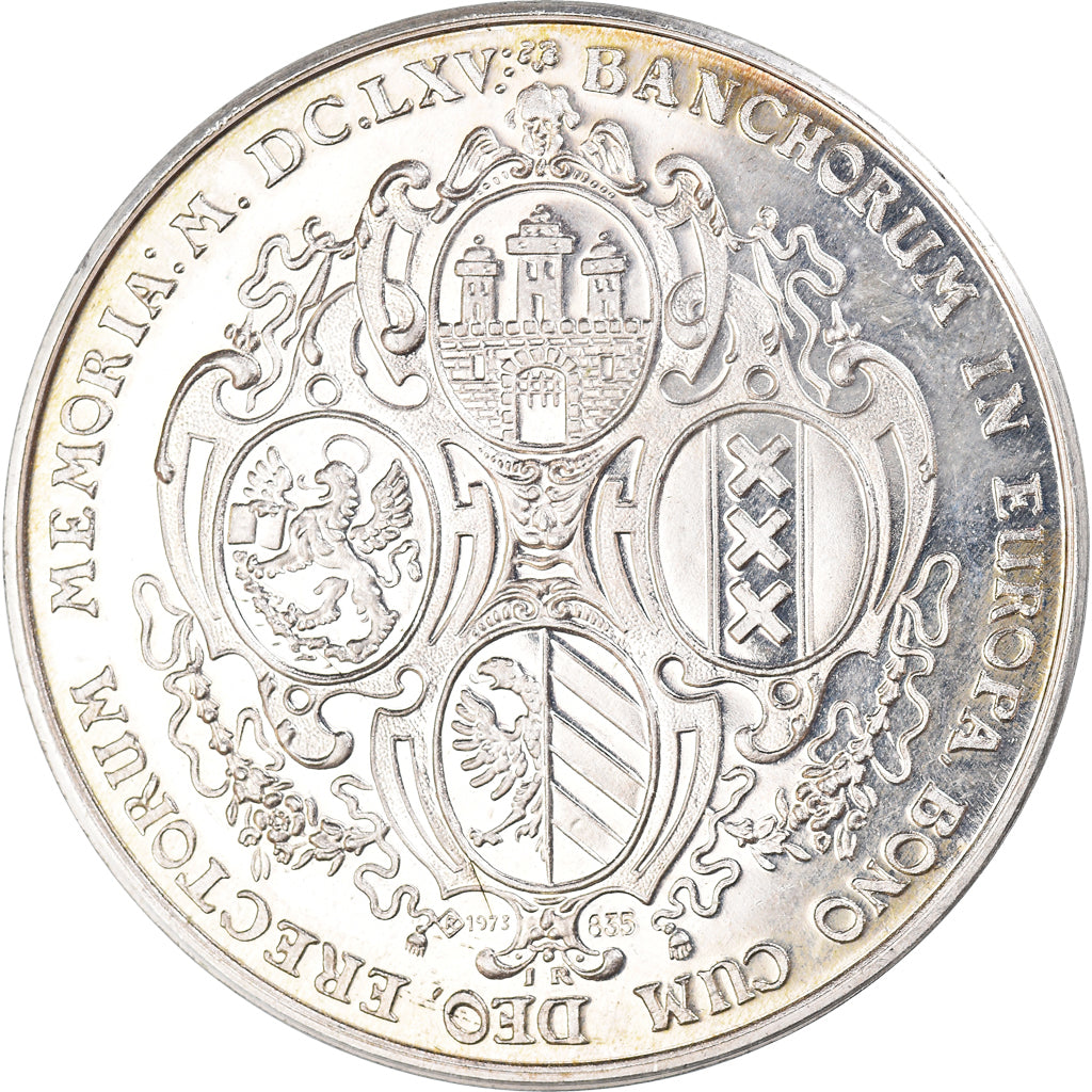 Germany, Medal, Hambourg, History, 1973, MS(63), Silver