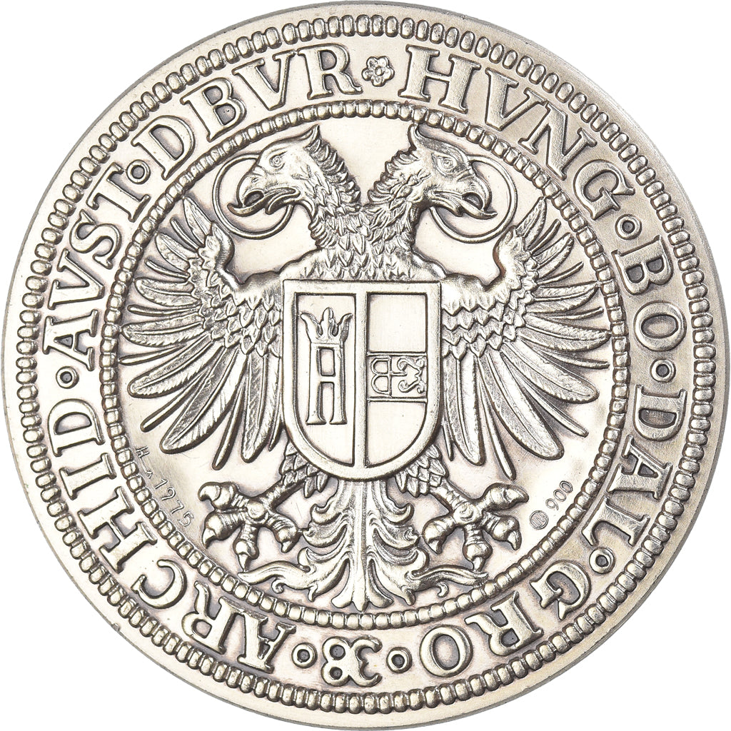 Austria, Medal, Thaler aux 3 Empereurs, History, 1976, Réplique, MS(64), Silver